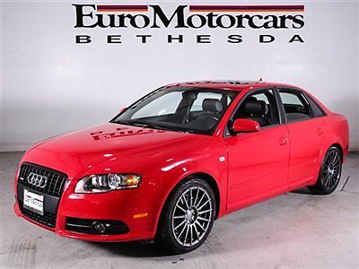 Brilliant red black leather quattro awd financing automatic 9 auto 7 s-line