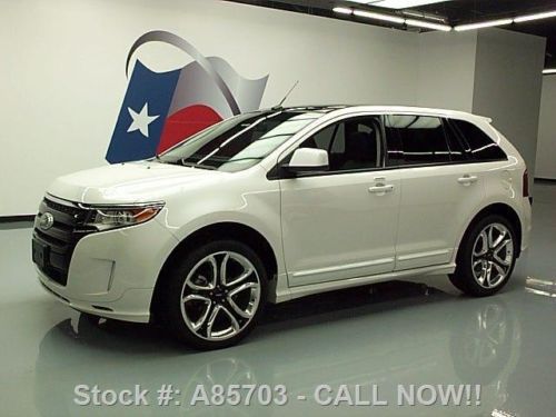 2011 ford edge sport awd pano roof nav rear cam 32k mi texas direct auto