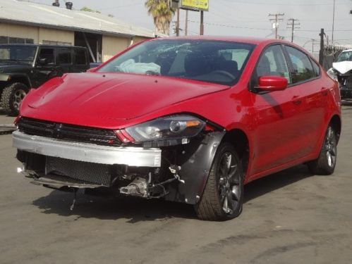 2013 dodge dart sxt damaged salvage economical only 1k miles priced to sell l@@k