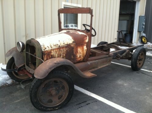 1929 ford model aa 1 ton truck  barn find! untouched frame!!!
