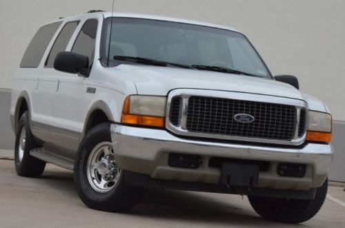 2000 ford excursion 7.3l diesel lth seats rear entertainment $599 ship