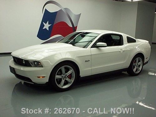 2012 ford mustang gt premium 5.0l auto nav rear cam 17k texas direct auto