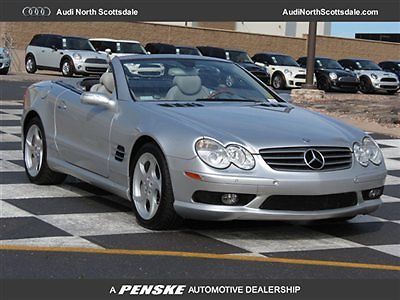 Mercedes benz sl500 roadster gps parking senisors clean car fax heated seats