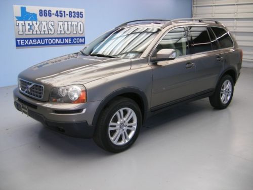 We finance!!!  2009 volvo xc90 3.2 roof leather 3rd row 18 rims cd texas auto