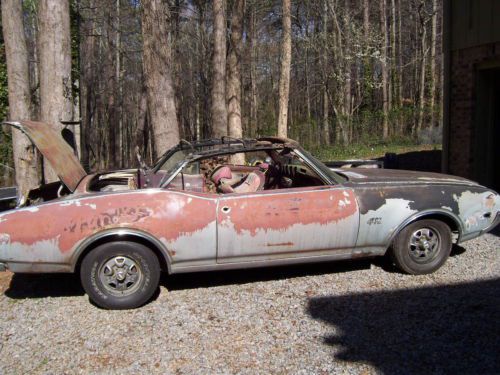 1969 olds 442 convertible rare color all options!! muscle car oldsmobile cutlass