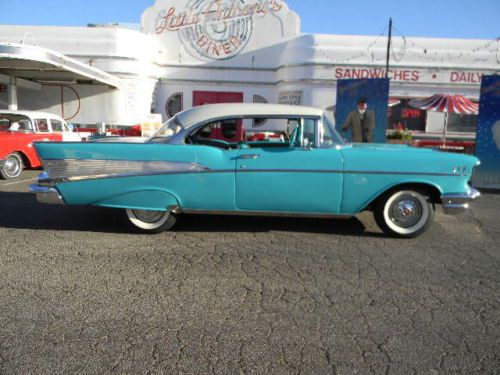 1957 bel air 2 dr h.t.