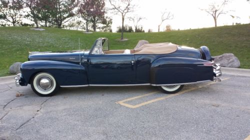 1947 lincoln continental convertible