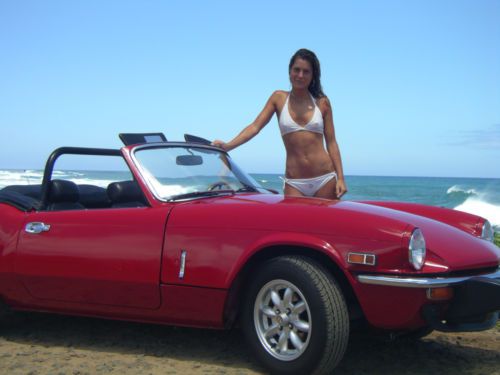 1975 triumph spitfire base convertible 2-door 1.5l