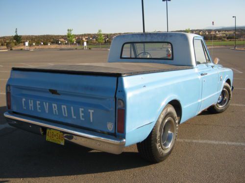 1967 small window, short bed pick-up