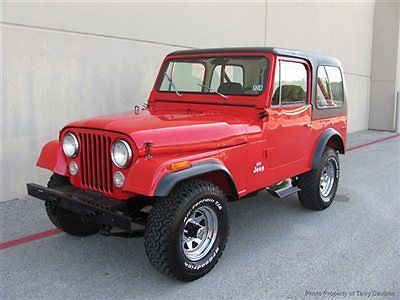 1977 jeep cj7 very clean, not a rusted out cj!!!