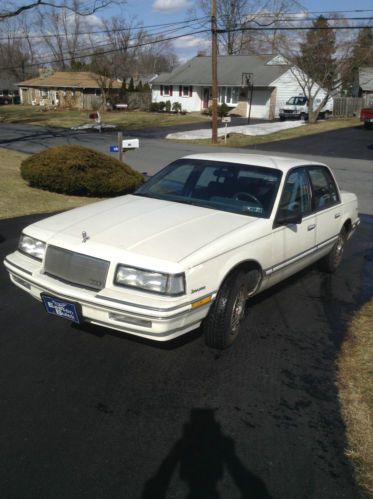 1989 buick skylark custom sedan 4-door 2.5l