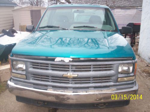 1995 chevy 4wd chevrolet four wheel drive truck flat bed park ranger runs great