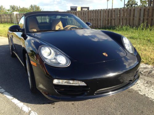 2010 black porsche boxster