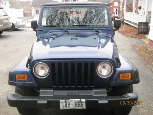 2003 jeep wrangler sport utility 2-door 4.0l