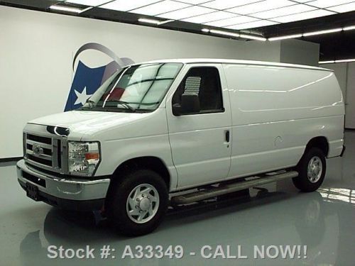 2010 ford e-250 cargo van cruise ctrl partition 27k mi texas direct auto