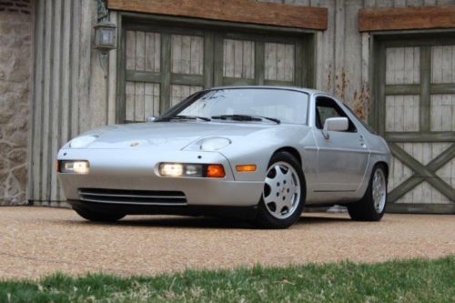 1987 porsche 928 s4 silver metallic rare 5 speed recent service low miles