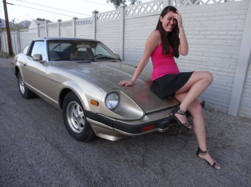 1 owner rust free az 1983 nissan 280zx 5 spd datsun non turbo fairlady t tops