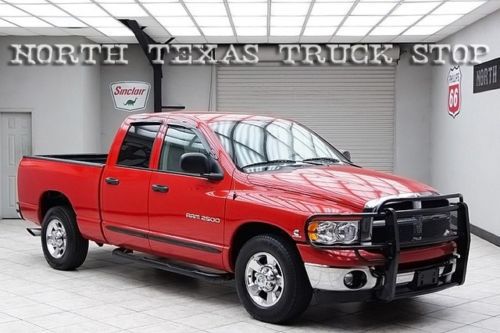 2005 dodge ram 2500 diesel 2wd slt leather quad cab 1 texas owner