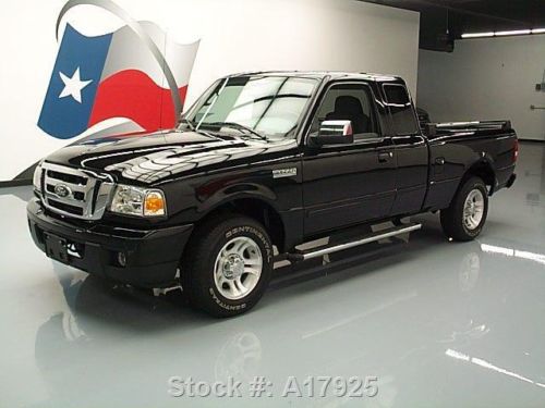 2007 ford ranger supercab side steps automatic 14k mi! texas direct auto
