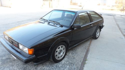 1988 volkswagen scirocco 16-valve coupe 2-door 1.8l vw 5 speed