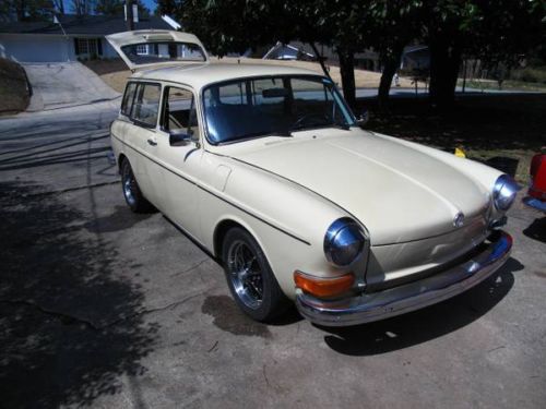 1972 volkswagen type 3 squareback belgium beige station wagon super clean