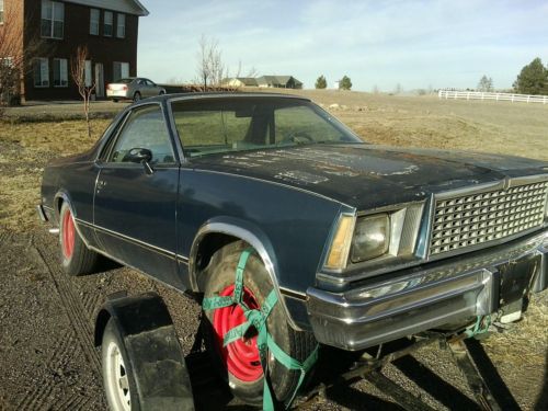 1984 chevrolet el camino base standard cab pickup 2-door 5.0l