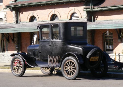 An incredible, original and unrestored 1925 ford model t coupe.