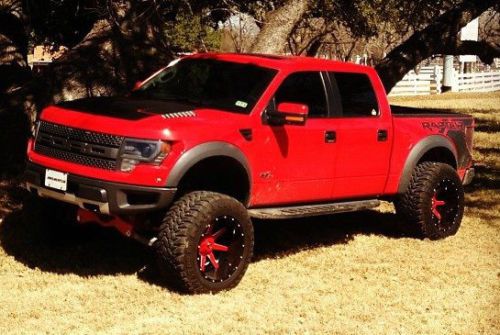 2013 ford f150 raptor 8&#034; lift kit 38&#034; fuel mt 22x14 fuel 2 peace wheel custom