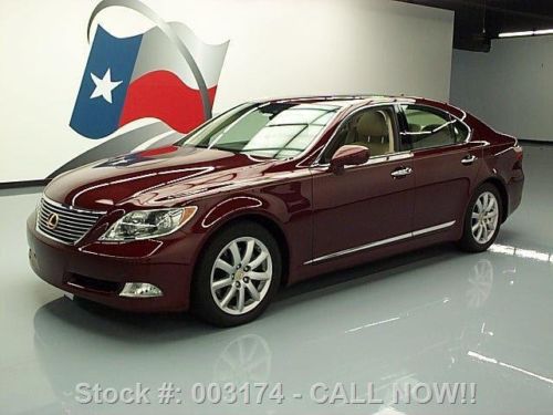 2007 lexus ls460 comfort sunroof nav rearview cam 43k texas direct auto