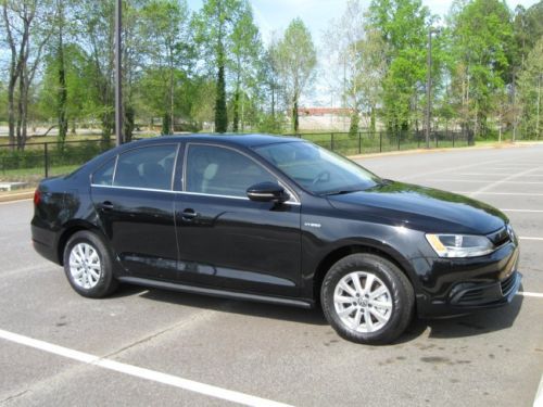 2013 volkswagen jetta hybrid 1.4l 45mpg brand new electric loaded not tdi nice