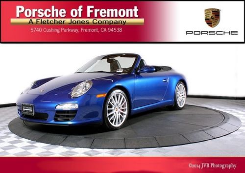 2011 porsche 911 cabriolet carrera s, low miles, navigation, xm radio!