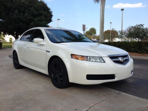 White acura tl florida car no reserve timing belt replaced like honda accord