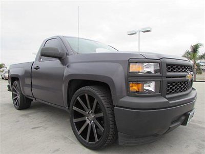 2014 chevrolet silverado single cab automatic new 24 inch dub wheels