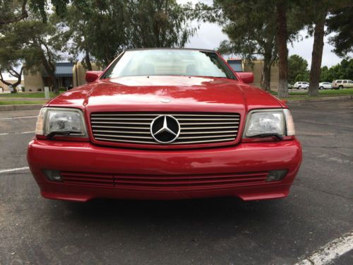 1995 Mercedes-Benz SL600 Base Convertible 2-Door 6.0L  57K ACTUAL MILES, image 3