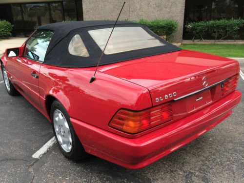 1995 Mercedes-Benz SL600 Base Convertible 2-Door 6.0L  57K ACTUAL MILES, image 9