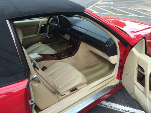 1995 Mercedes-Benz SL600 Base Convertible 2-Door 6.0L  57K ACTUAL MILES, image 11