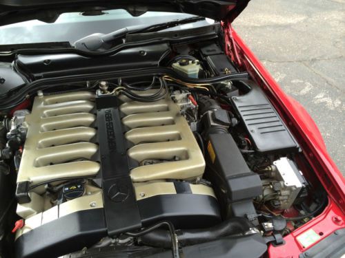 1995 Mercedes-Benz SL600 Base Convertible 2-Door 6.0L  57K ACTUAL MILES, image 12
