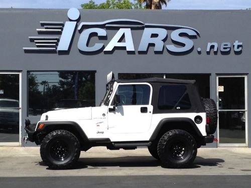 2002 Jeep Wrangler Sport Sport Utility 2Door 4.0L Automatic Clean Title & CarFax, image 3