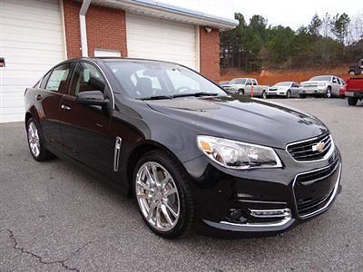 Chevrolet ss sedan 4dr sdn new automatic 6.2l 8 cyl engine phantom blk met