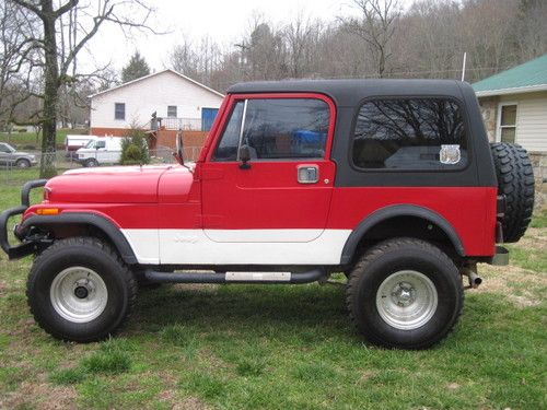 1986 jeep cj7 base sport utility 2-door 4.2l