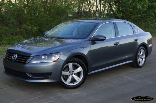 5-days no reserve '12 volkswagen passat se 1-owner off lease 100%hwy miles