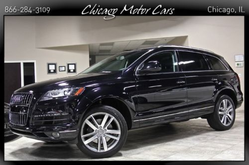 2013 audi q7 tdi quattro suv premium plus $61k+msrp panoramic roof 20 wheels