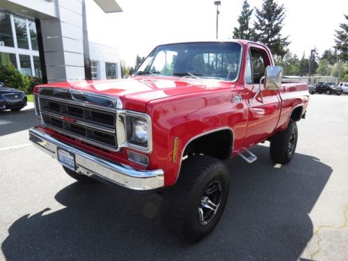 1976 gmc sierra 1500 4x4 beautiful restoration through-out ! financing !
