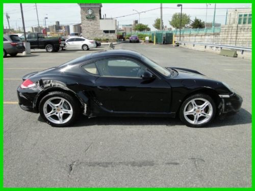 2009 porsche cayman 2.9l manual rwd coupe premium repairable rebuilder easy fix