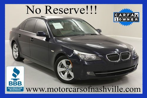 7-days *no reserve* '08 528i auto navi xenon cpo ext factory 100k mi warranty