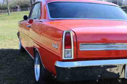 1966 Chevy II Nova 327ci hugger orange, image 8