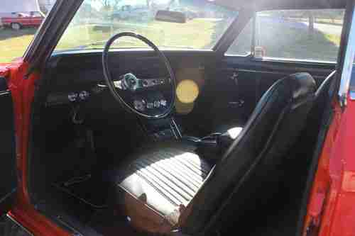 1966 Chevy II Nova 327ci hugger orange, image 11