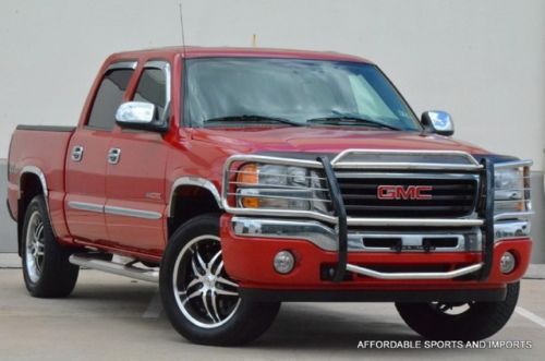 2006 gmc sierra 1500 slt 6.0 vortec crew 4x4 leather seats bzo wheels $699 ship