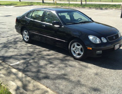 98 lexus gs 300 black/tan