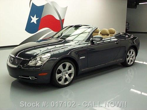 2008 lexus sc430 convertible hard top pebble beach nav  texas direct auto